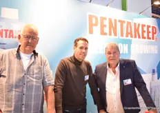 Bas van Schie, Jeffrey den Hertog and Cor den Hertog from Pento.                         